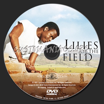 Lilies of the Field dvd label