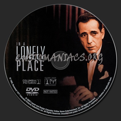 In a Lonely Place dvd label