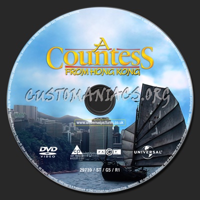 A Countess from Hong Kong dvd label