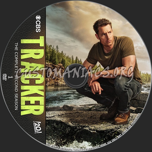 Tracker Season 2 dvd label