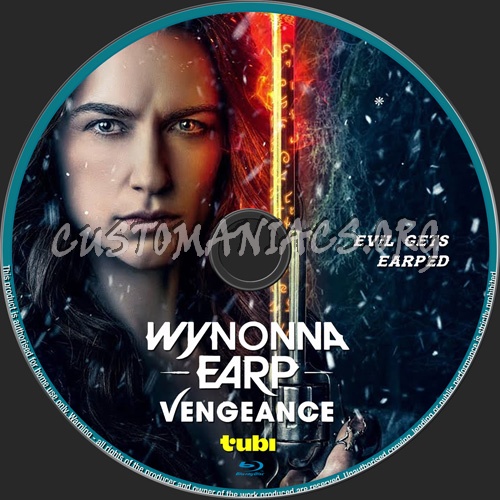 Wynona Earp Vengeance blu-ray label