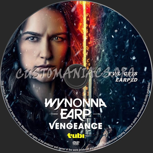 Wynona Earp Vengeance dvd label