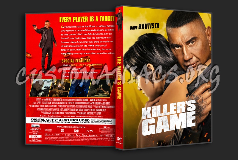 The Killer's Game dvd cover