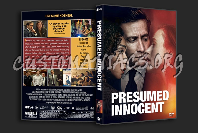 Presumed Innocent (TV mini-series) dvd cover