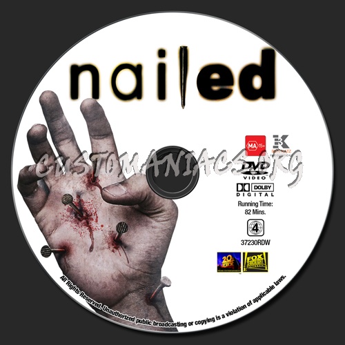 Nailed dvd label