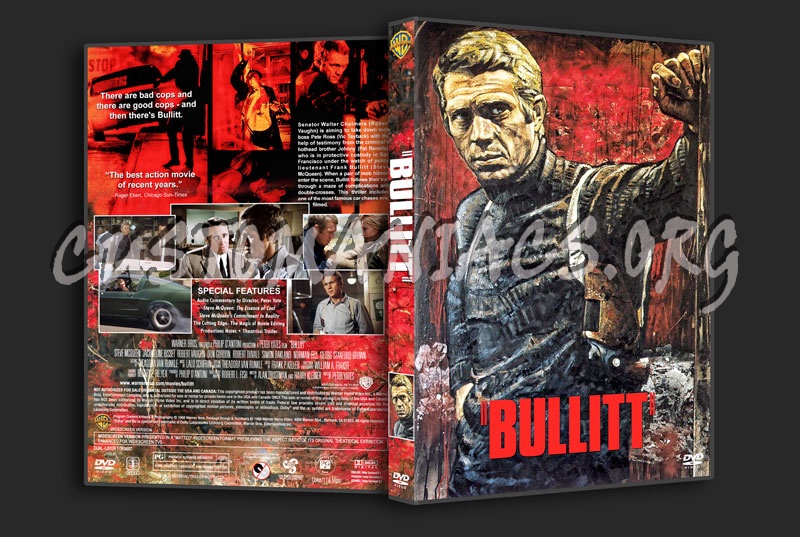 Bullitt (1968) dvd cover