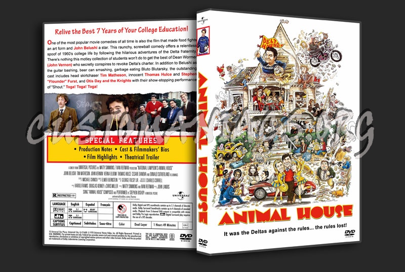 Animal House (1978) dvd cover