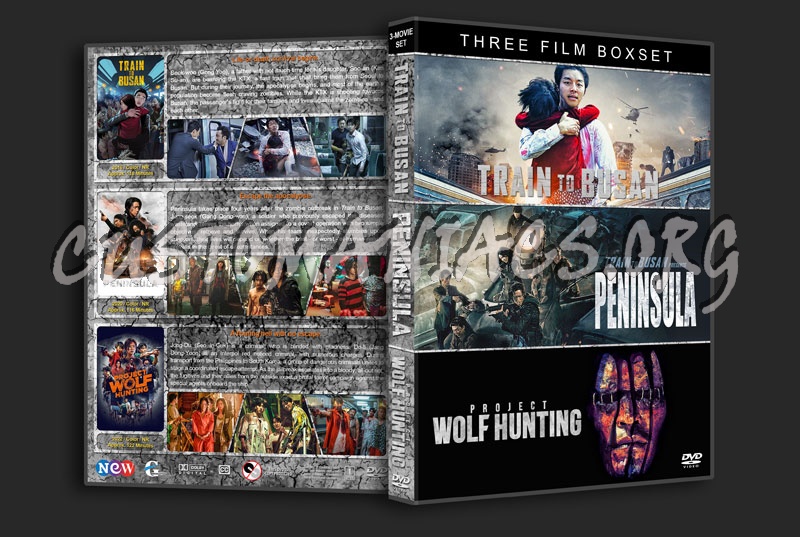 Train to Busan-Peninsula - Project Wolf Hunting Triple Feature dvd cover