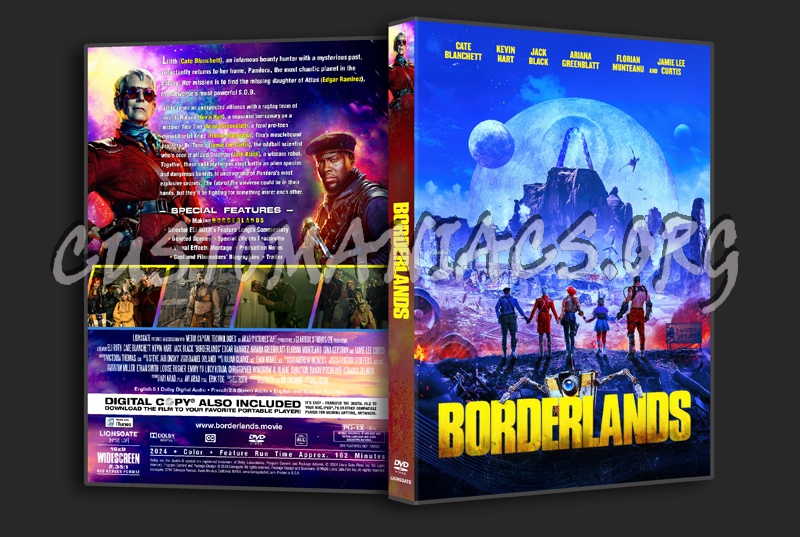 Borderlands dvd cover