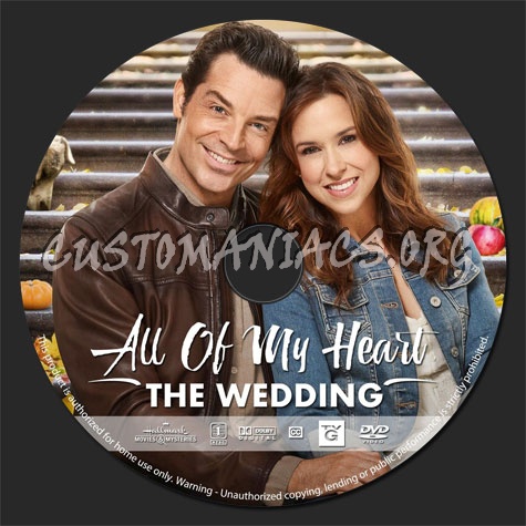 All of My Heart: The Wedding (2020) dvd label