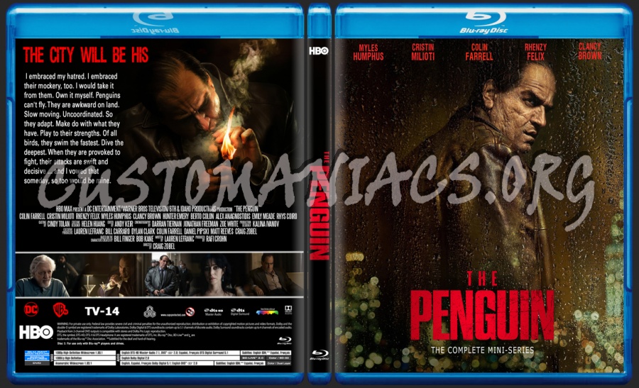 The Penguin Season 1 blu-ray cover