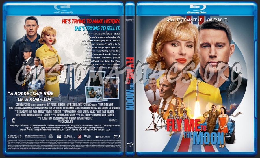 Fly Me To The Moon blu-ray cover