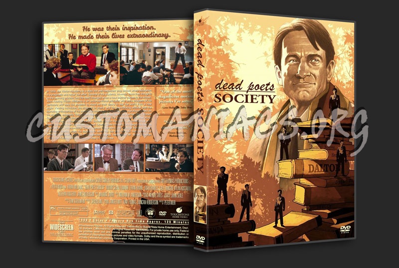 Dead Poets Society (1989) dvd cover