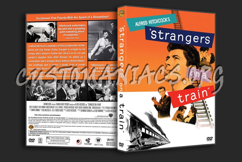 Strangers on a Train (1951) dvd cover