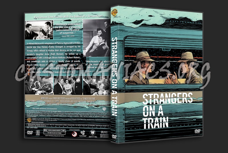 Strangers on a Train (1951) dvd cover