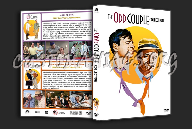 The Odd Couple Collection dvd cover