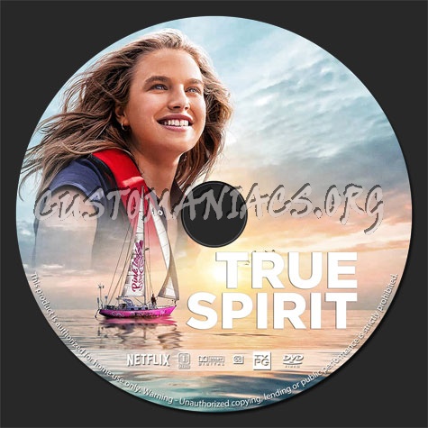 True Spirit (2023) dvd label