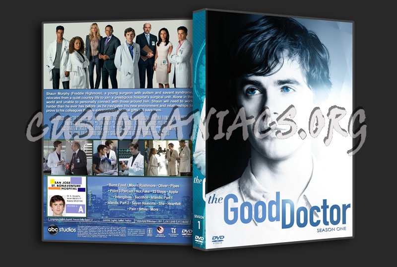 The Good Doctor   - The Complete Series (spanning spine) dvd cover