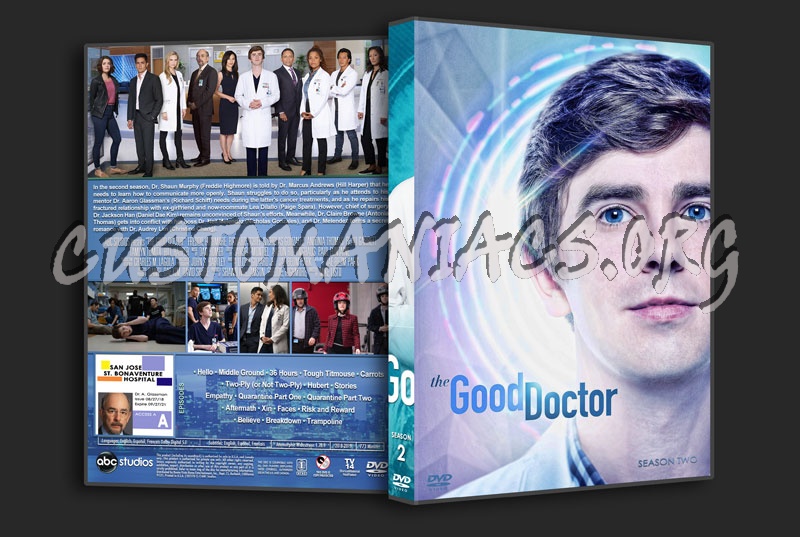 The Good Doctor   - The Complete Series (spanning spine) dvd cover