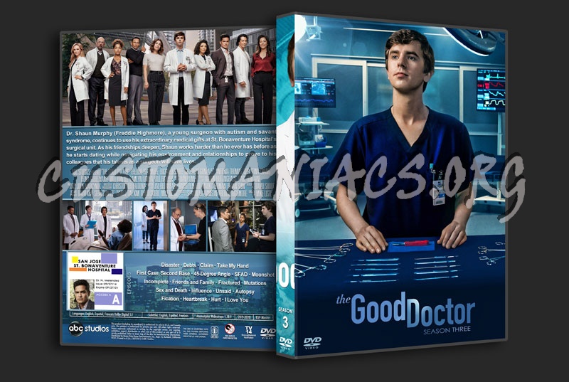 The Good Doctor   - The Complete Series (spanning spine) dvd cover