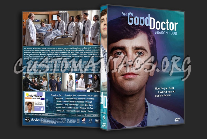 The Good Doctor   - The Complete Series (spanning spine) dvd cover