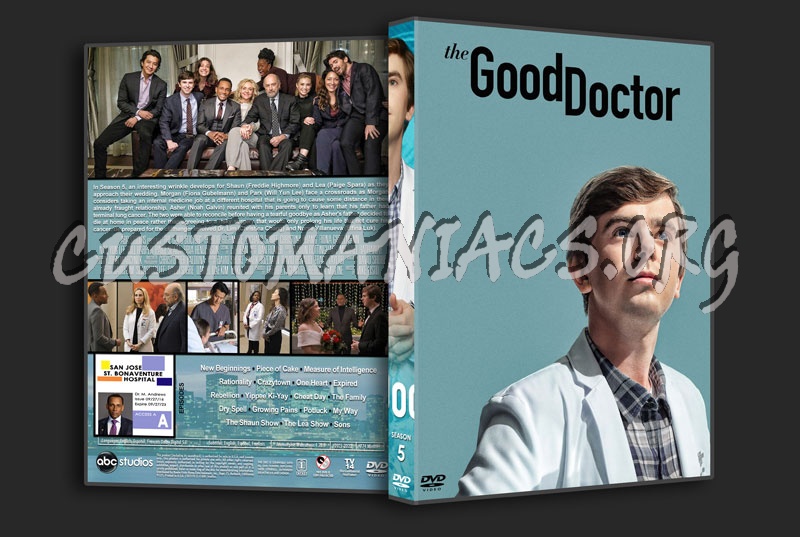 The Good Doctor   - The Complete Series (spanning spine) dvd cover