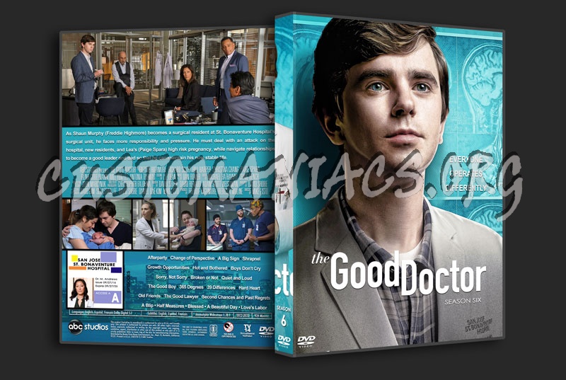 The Good Doctor   - The Complete Series (spanning spine) dvd cover