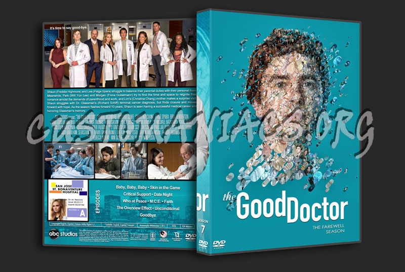 The Good Doctor   - The Complete Series (spanning spine) dvd cover