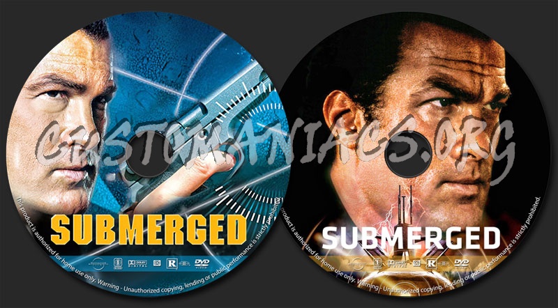 Submerged (2005) dvd label