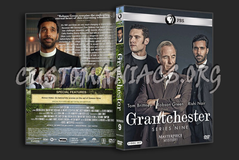 Grantchester - Season 9 dvd cover