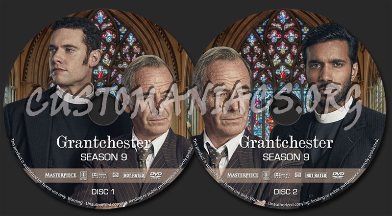 Grantchester - Season 9 dvd label