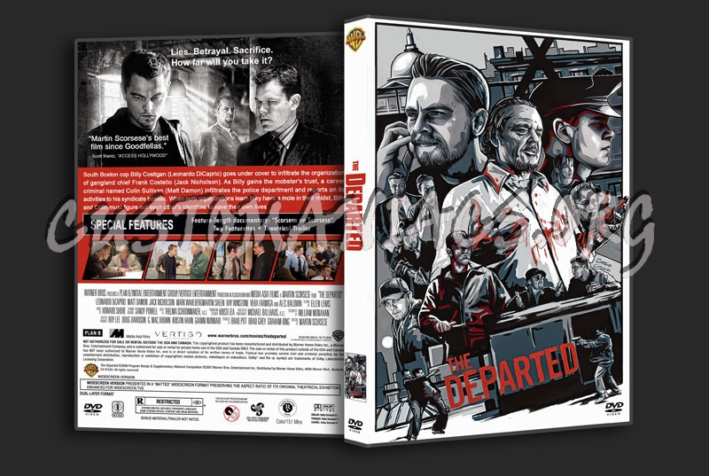 The Departed (2006) dvd cover