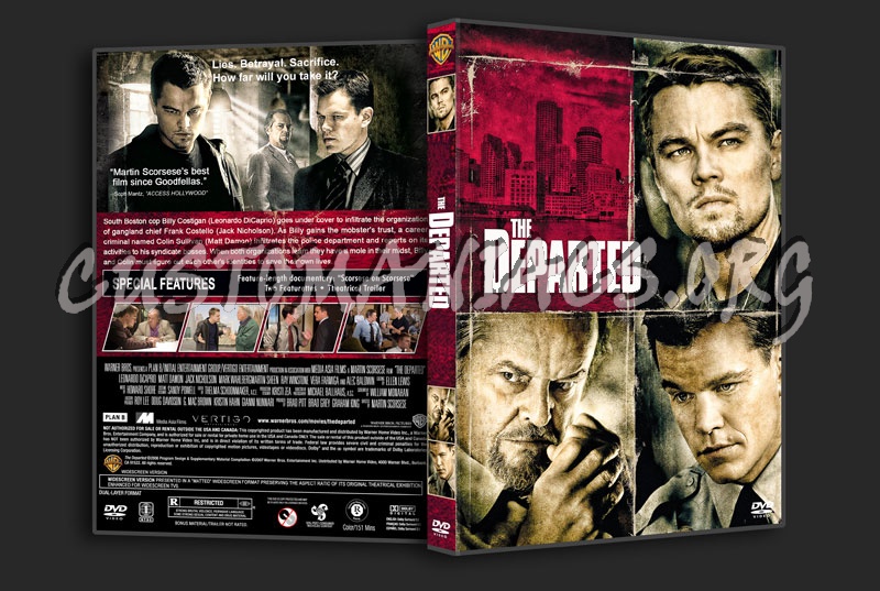 The Departed (2006) dvd cover