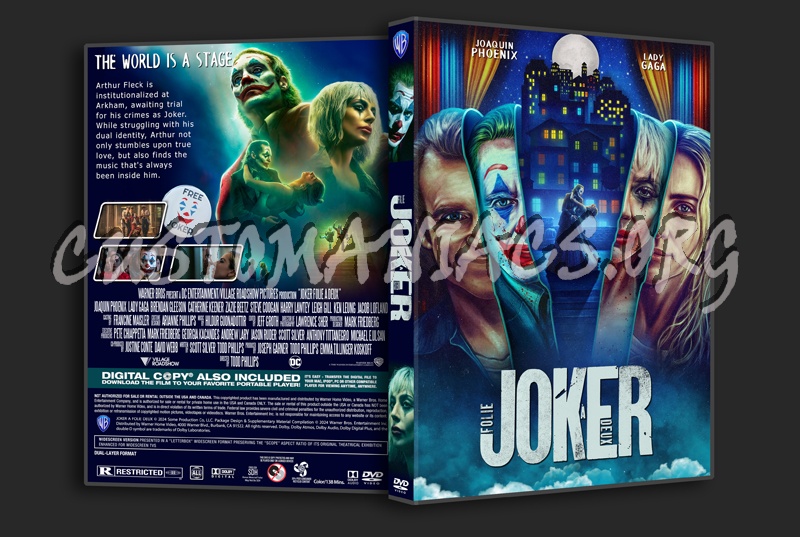 Joker Folie A Deux dvd cover