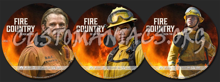 Fire Country - Season 2 dvd label