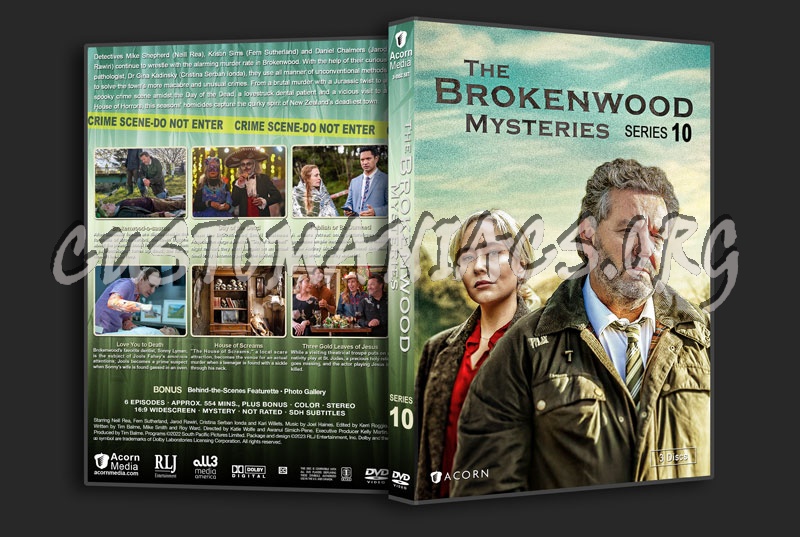 The Brokenwood Mysteries - Series 10 dvd cover