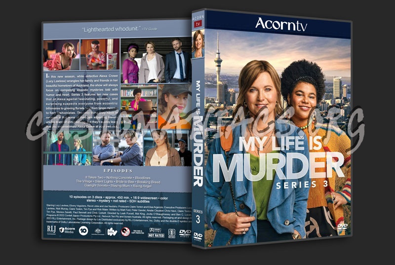 My Life Is Murder - Series 3 dvd cover