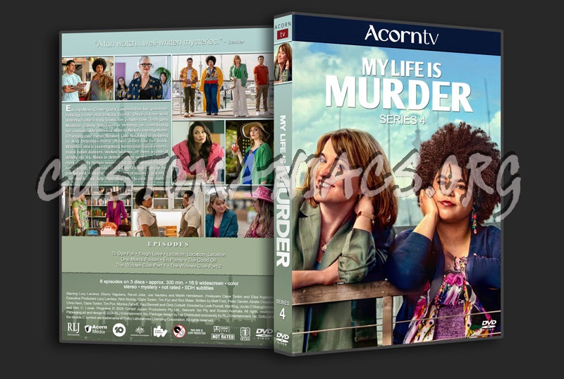 My Life Is Murder - Series 4 dvd cover