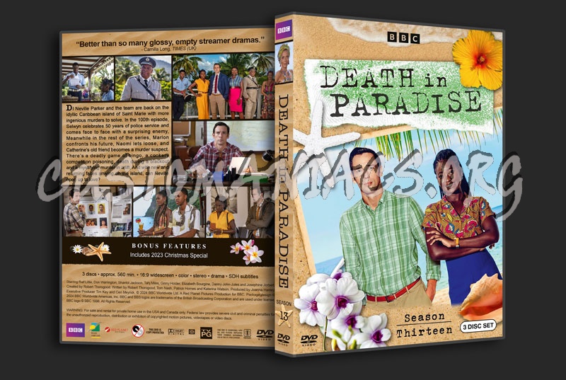 Death In Paradise - Season 13 dvd cover