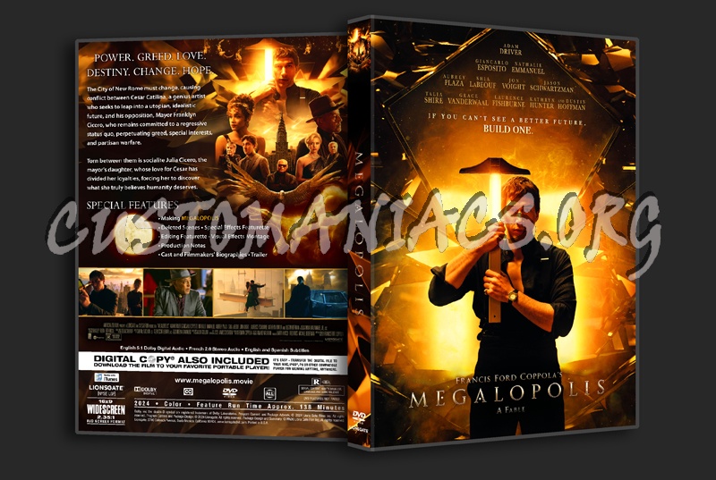 Megalopolis dvd cover