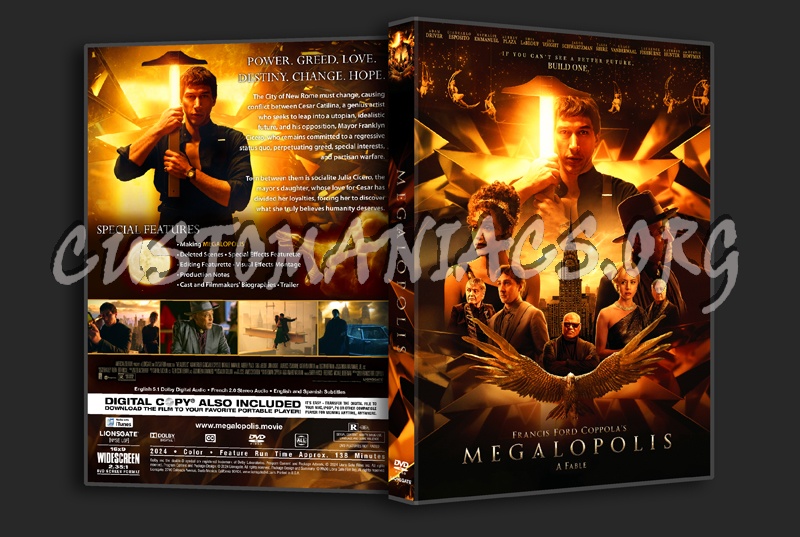 Megalopolis dvd cover