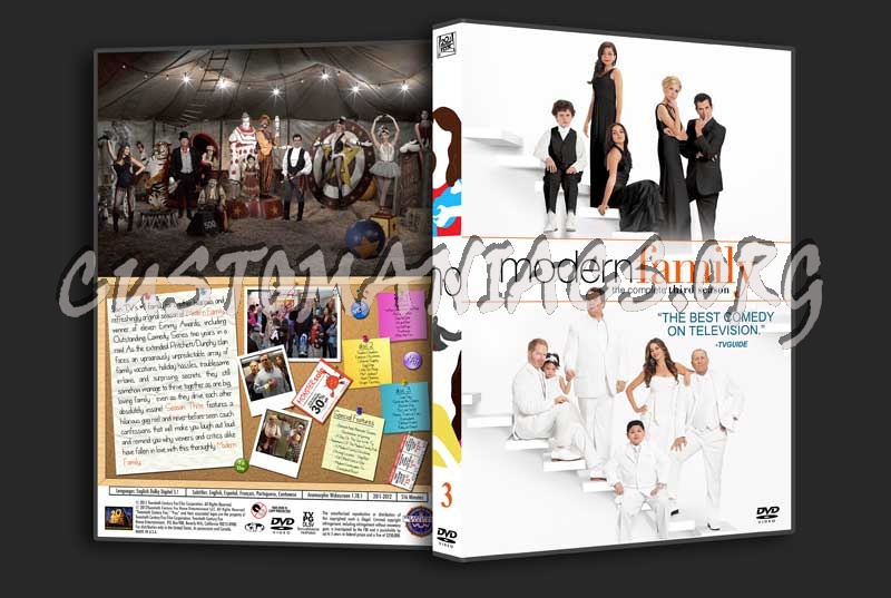 Modern Family  - The Complete Series (spanning spine) dvd cover