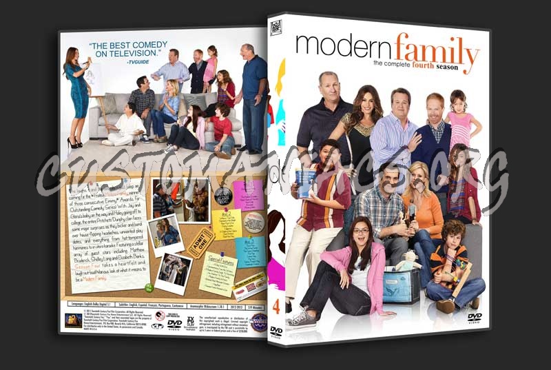 Modern Family  - The Complete Series (spanning spine) dvd cover