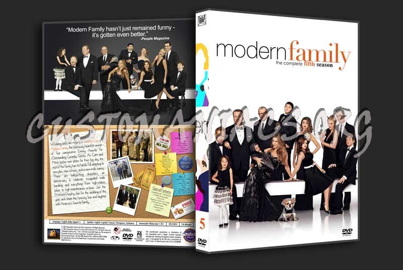 Modern Family  - The Complete Series (spanning spine) dvd cover