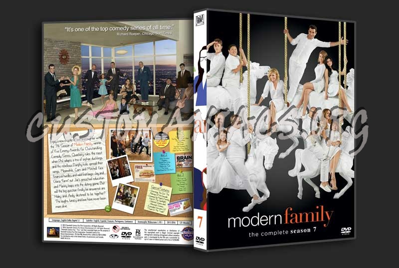 Modern Family  - The Complete Series (spanning spine) dvd cover