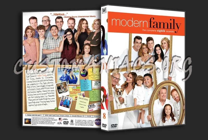 Modern Family  - The Complete Series (spanning spine) dvd cover