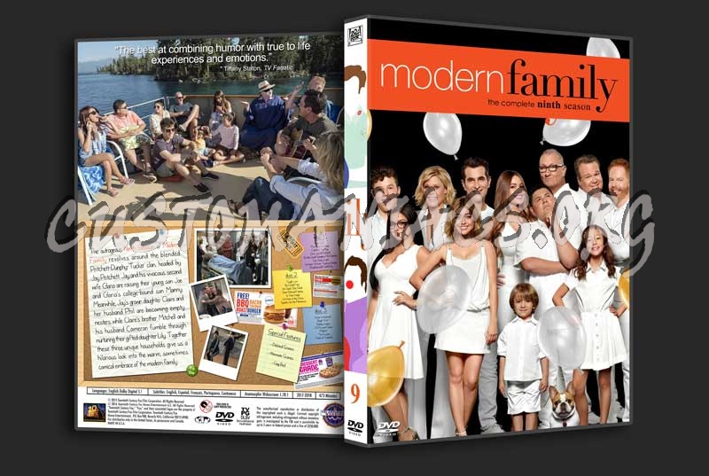 Modern Family  - The Complete Series (spanning spine) dvd cover