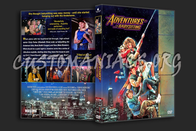 Adventures in Babysitting (1987) dvd cover