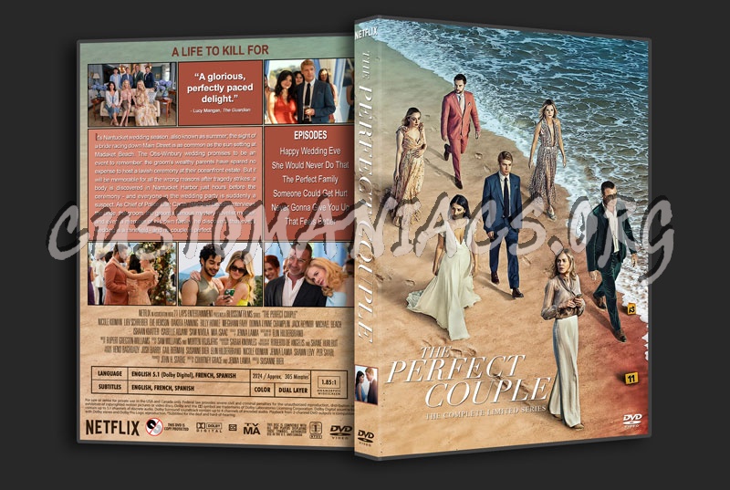 The Perfect Couple (TV mini-series 2024) dvd cover