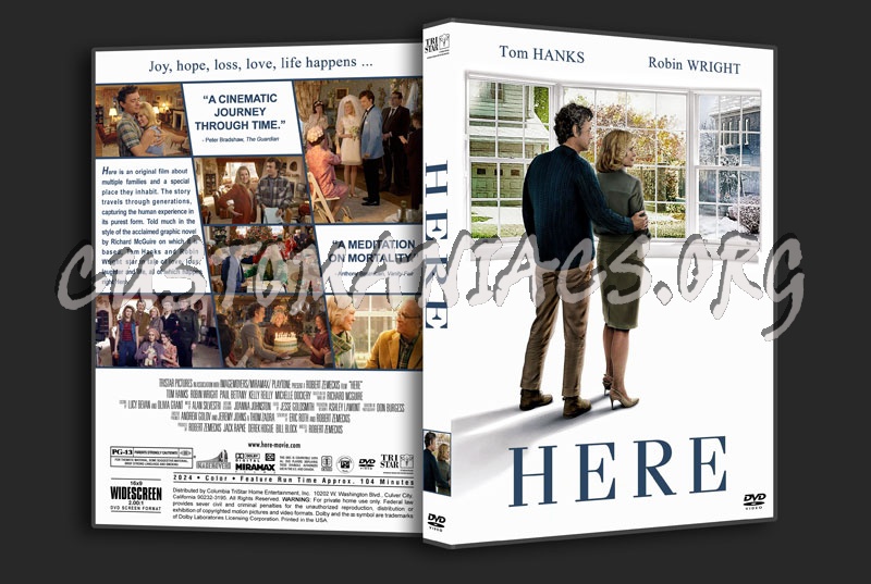 Here (2024) dvd cover